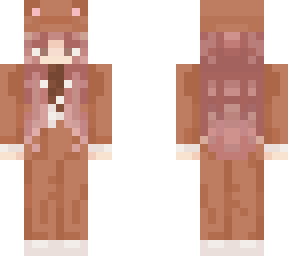 bear suit girl
