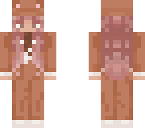 bear suit girl