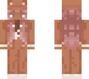 bear suit girl