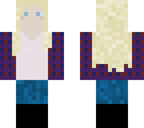blond long hair girl