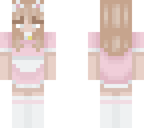 blonde catgirl short hair