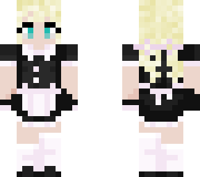 blonde maid