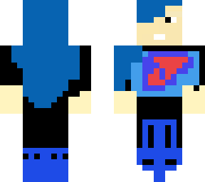blue girl/ water girl