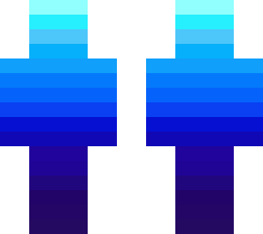 blue person