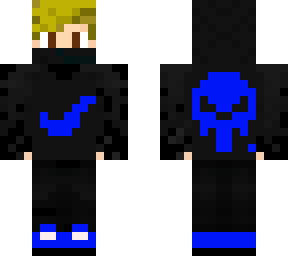 blue skull boy