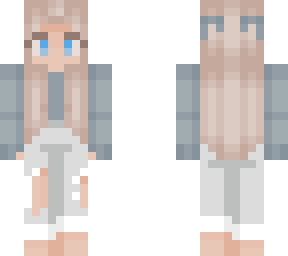 blue soft girl