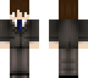 brown hair tuxedo boy