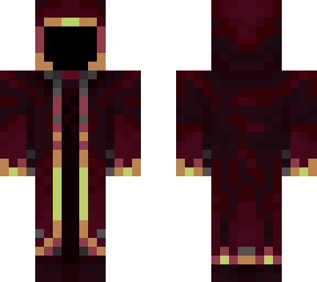 cloaked dude with another dude inside