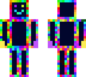 colorful outlined man