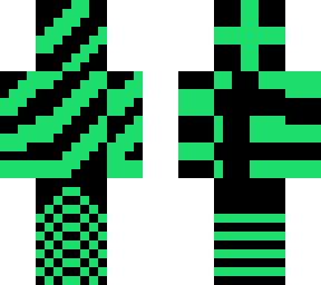 criss cross green