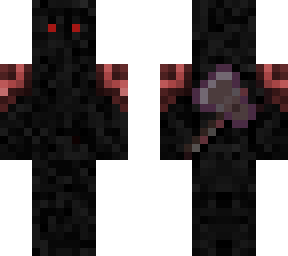 demon creature w/ netherite axe