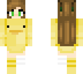 duck sweater alien girl