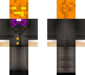 fancy pumpkin edit: purple bowtie