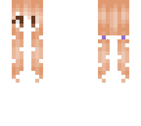 female hb - back pigtails - blonde