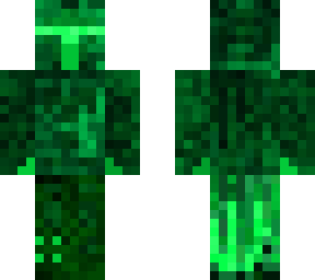 galaxy mandalorian based on diamonddragone's idea green version