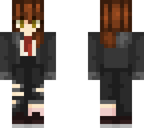 girl in suit