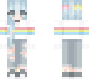 girl rainbow