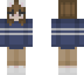 girl with cat ears