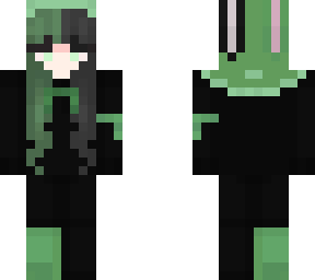 green and black