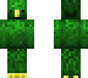 green parrot