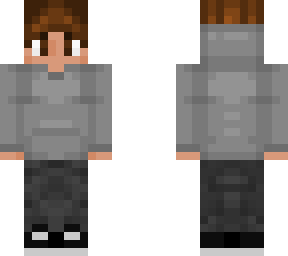 greyed with brown hair