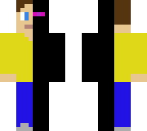 half boy half enderman