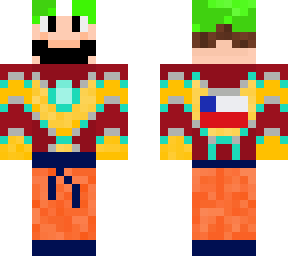 iron man goku and mario