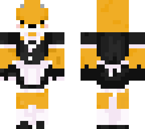 maid fox uwu