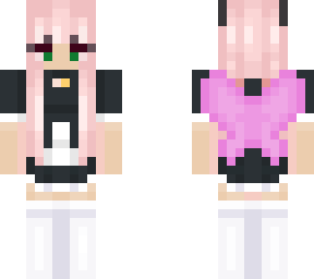maid with pink wings