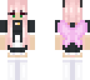 maid with pink wings