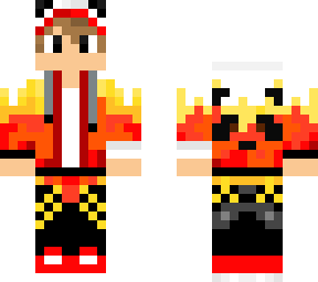 mi skin version panda rojo