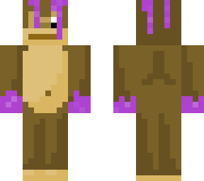 monkey with purple drip