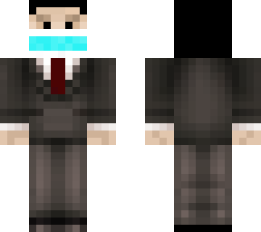 mumbo with a face mask