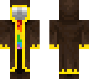 mysterious rainbow man