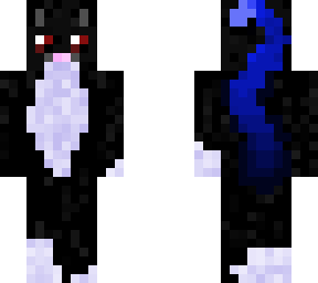 nekoboy spirit form full body cat only- electric blue