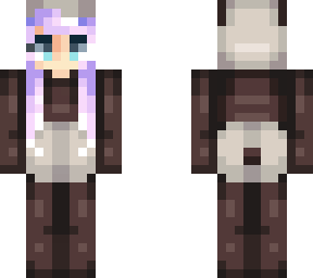 old panda skin