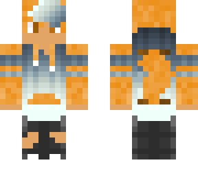 orange boy wolf