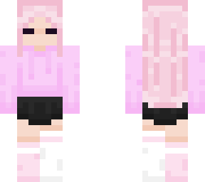 Pink Gamer Girl | Minecraft Skin