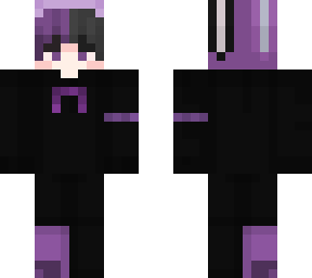 purple and black