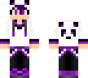 purple panda boy