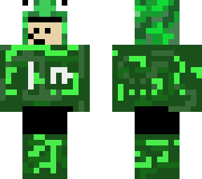quacktiy nin a frog costume