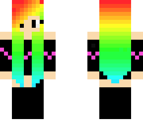 rainbow girl