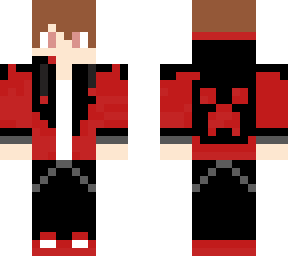 red creeper hoodie