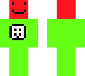 red smiley with green shirt