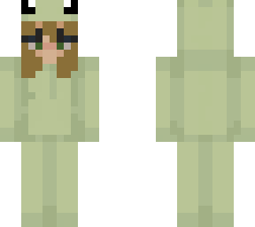 short hair blonde frog girl from sandislavas template