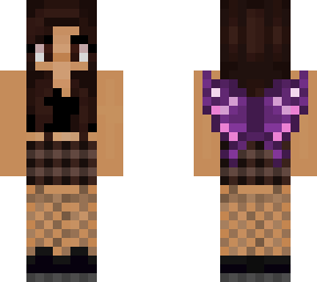 swaggy purple fairy girl