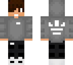 teen in gray hood
