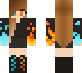 water and fire girl