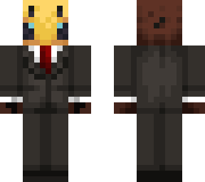 bee in suit