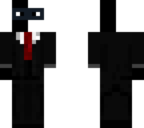 black and white suit